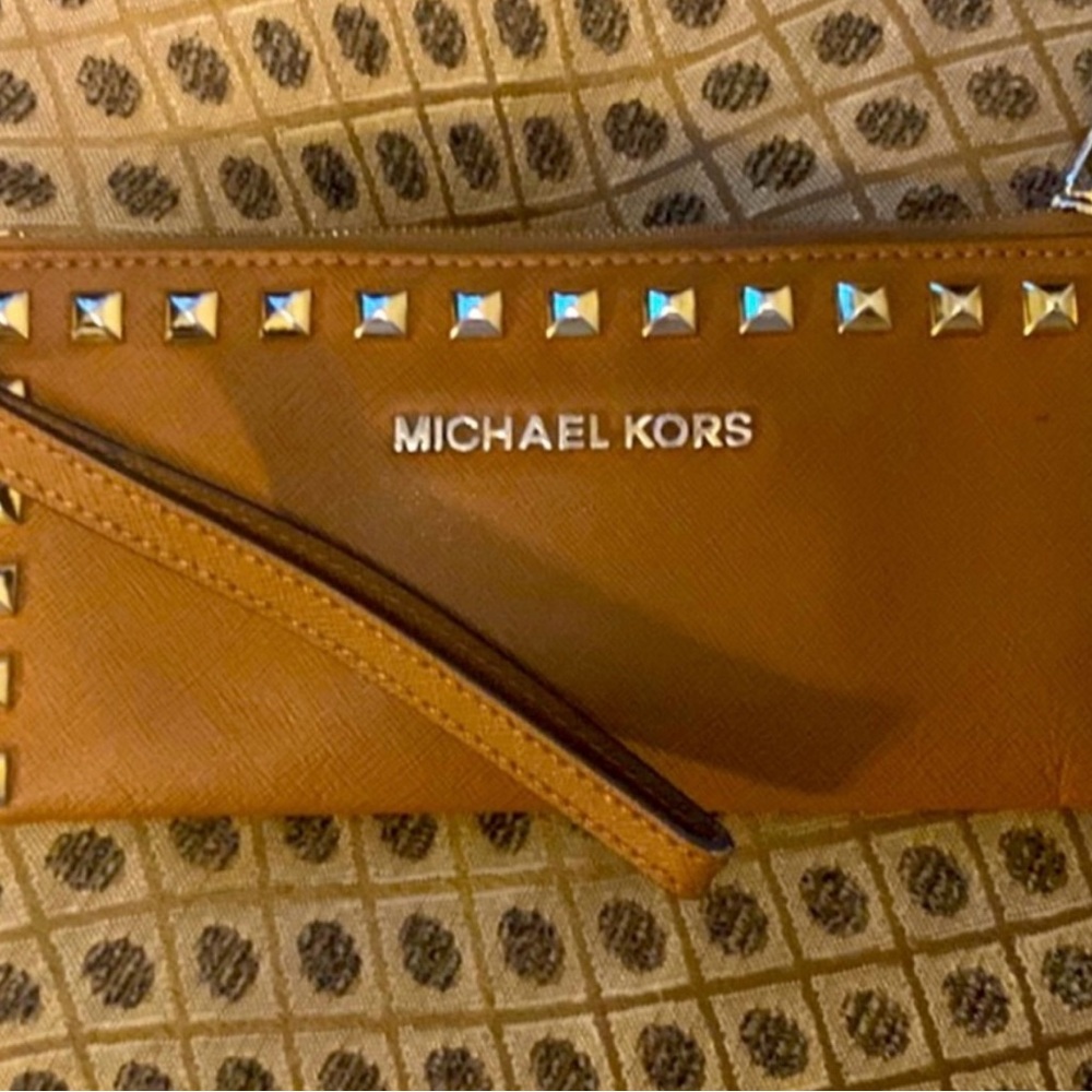 Michael Kors Studded Wristlet